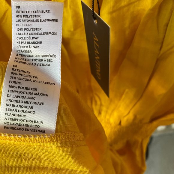 ALANTINO OFF THE SHOULDER DRESS - Picture 4 of 8